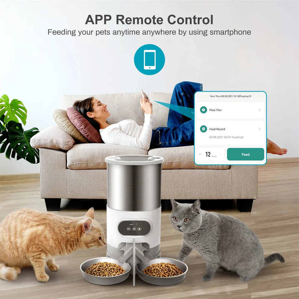 Wireless Automatic Pet Feeder