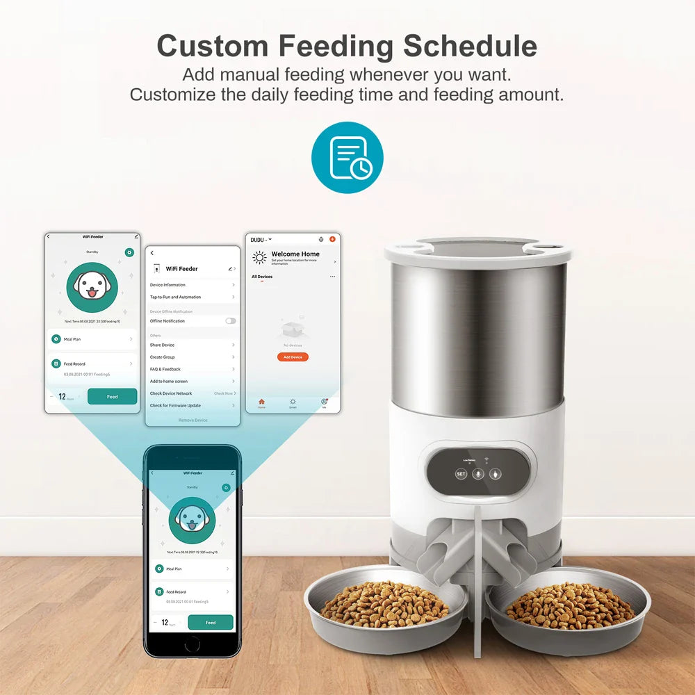 Wireless Automatic Pet Feeder