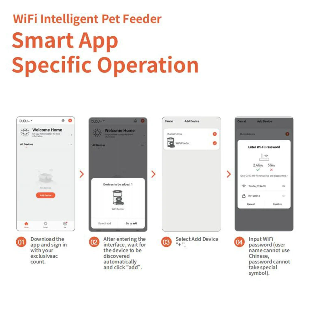 Wireless Automatic Pet Feeder